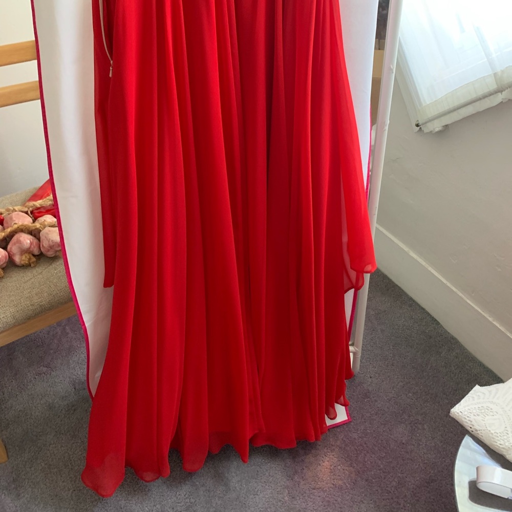 Alyce Designs red prom dress - Picture 8 of 10